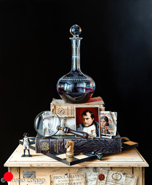 Bruno Logan - Trompe-l'oeil Painting